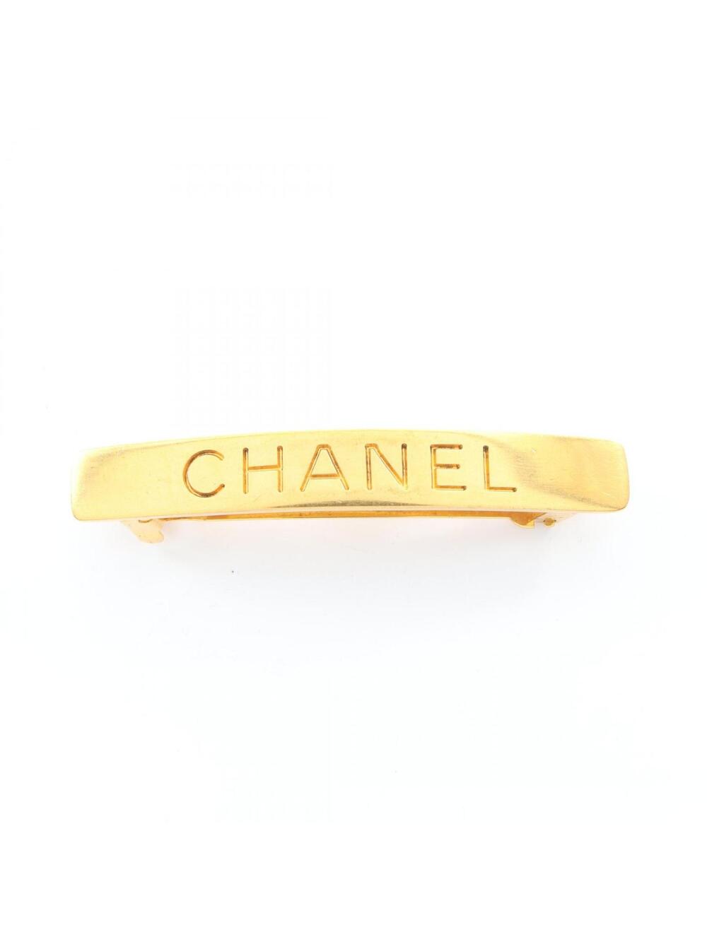 Chanel Logo 97P Hair Clip Accessary #295924C50B